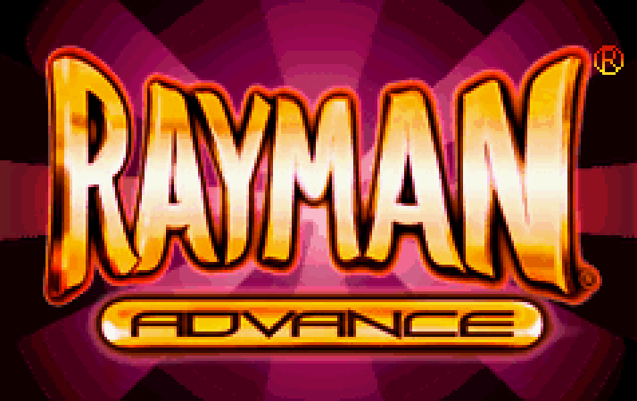 Rayman Advance Title Screen